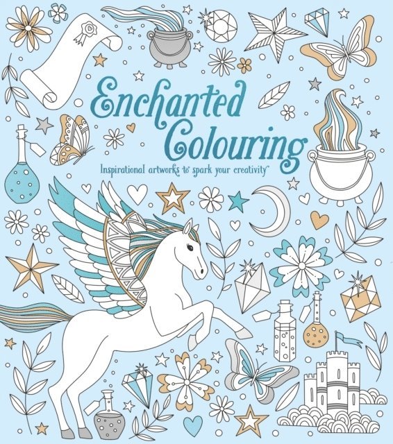 Tracey Kelly - Enchanted Colouring, Häftad