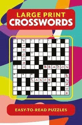 Eric Saunders - Large Print Crosswords, Häftad