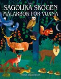 M�larbok f�r vuxna - Sagolika skogen