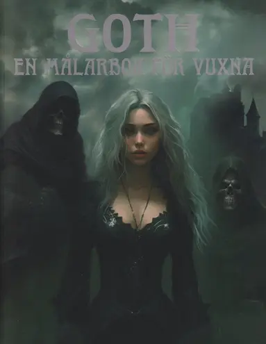 Goth : målarbok för vuxna