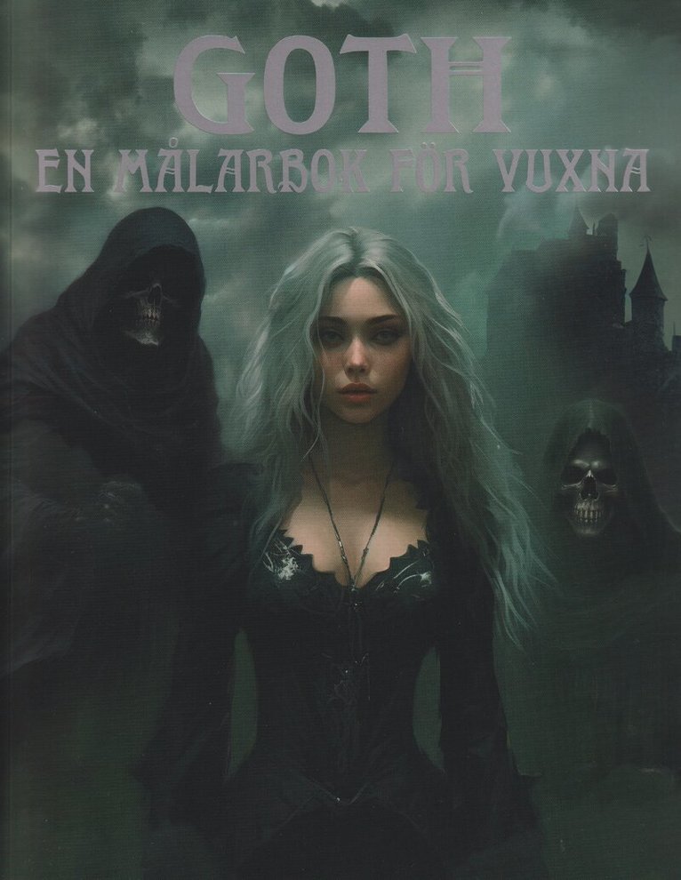 Goth : målarbok för vuxna, Häftad