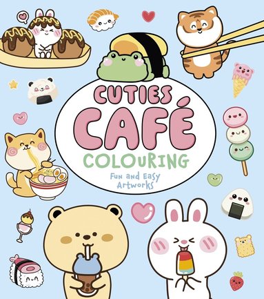 Violet Peto - Cuties Café Colouring, Häftad
