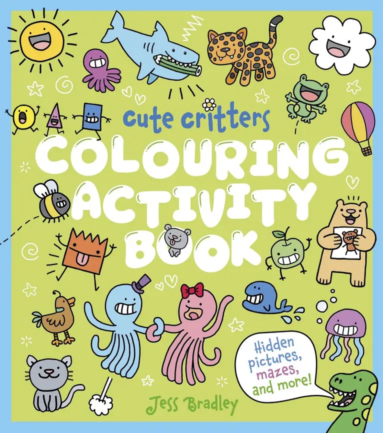 Katie Woolley - Cute Critters Colouring Activity Book, Häftad. Tillgänglighet: Kommande