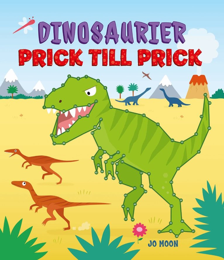 Prick till prick. Dinosaurier, Häftad