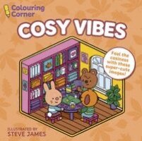 Steve James - Colouring Corner: Cosy Vibes, Häftad