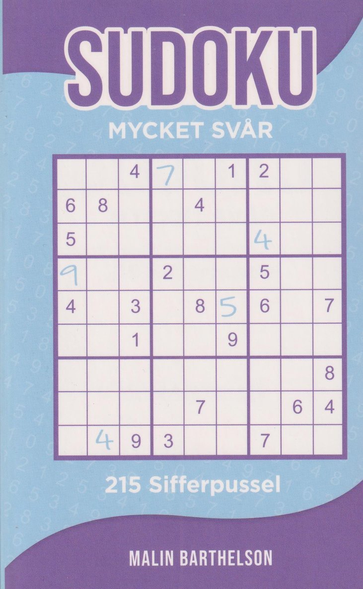 Sudoku Mycket svår, Pocket