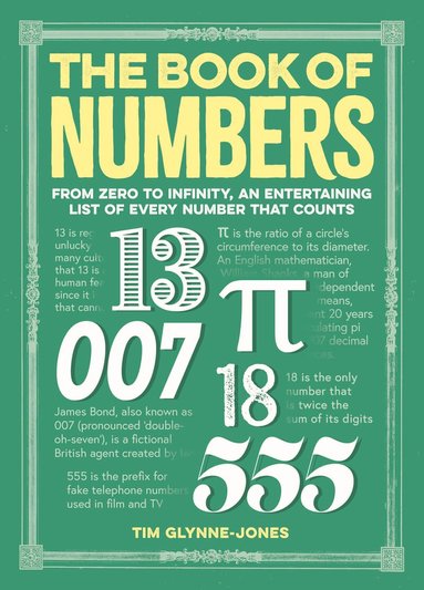 Tim Glynne-Jones - Book of Numbers, Inbunden