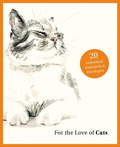For the Love of Cats: 20 Individual Notecards and Envelopes av Ana Sampson