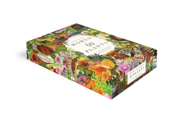 Pussel 1000 bitar Around the World in 50 Plants, Övrigt