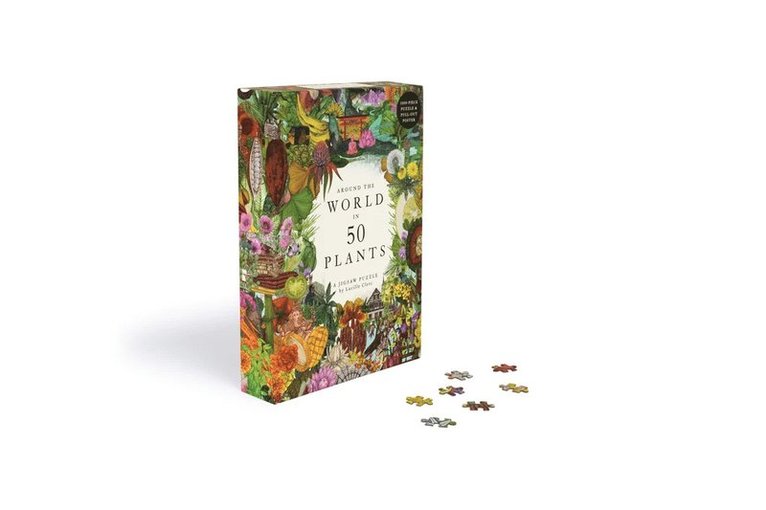 Pussel 1000 bitar Around the World in 50 Plants, Övrigt