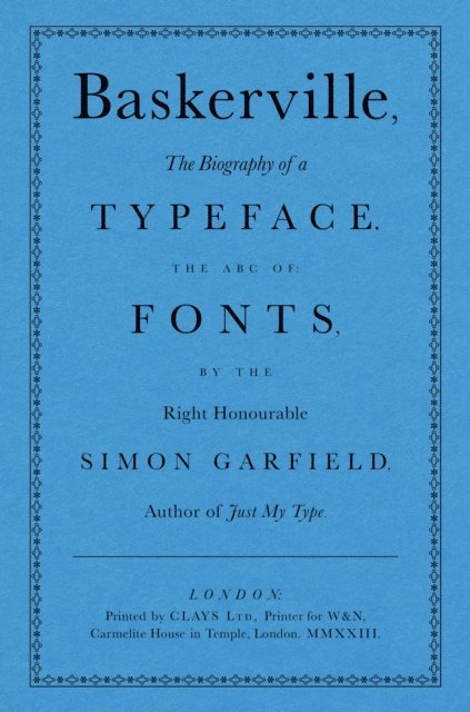 Simon Garfield - Baskerville, E-bok