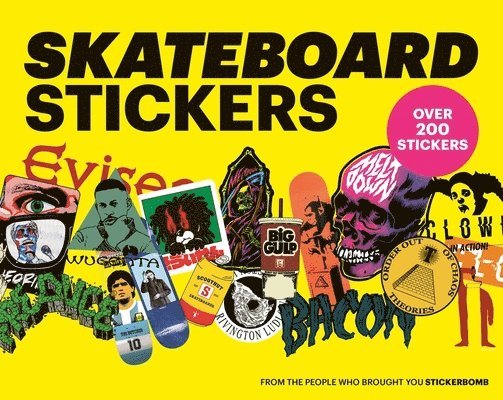 Stickerbomb - Skateboard Stickers, Häftad