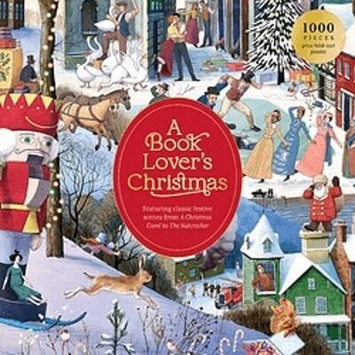 Pussel 1000 bitar - A Book Lover's Christmas, Övrigt. Tillgänglighet: Tillfälligt slut