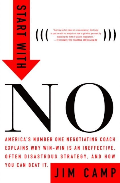 Jim Camp - Start with No, E-bok