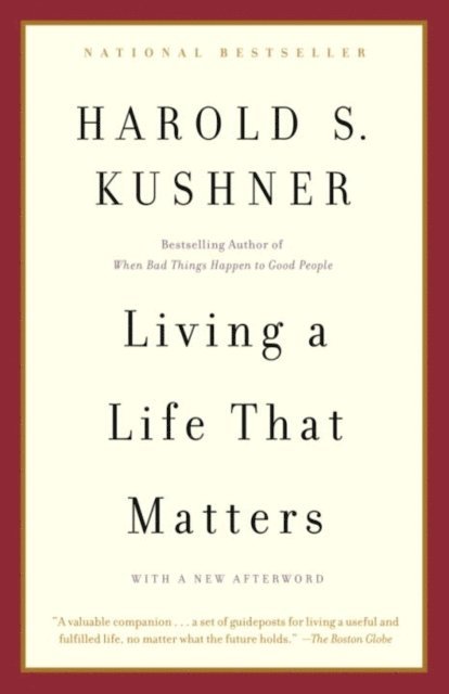 Harold S. Kushner - Living a Life that Matters, E-bok. Tillgänglighet: Lägg i varukorg