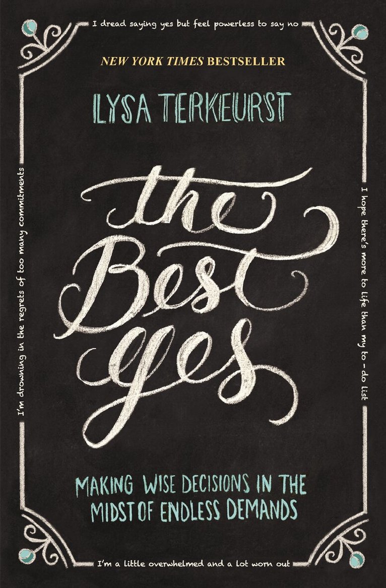 Lysa TerKeurst - Best Yes, Häftad