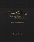 Jesus Calling Note-Taking Edition, Leathersoft, Black, with Full Scriptures