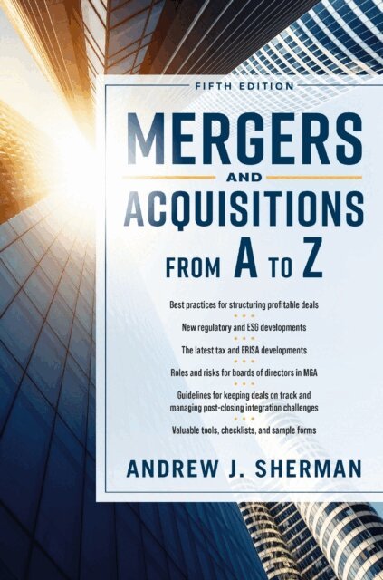 Andrew Sherman - Mergers and Acquisitions from A to Z Fifth Edition, E-bok. Tillgänglighet: Lägg i varukorg
