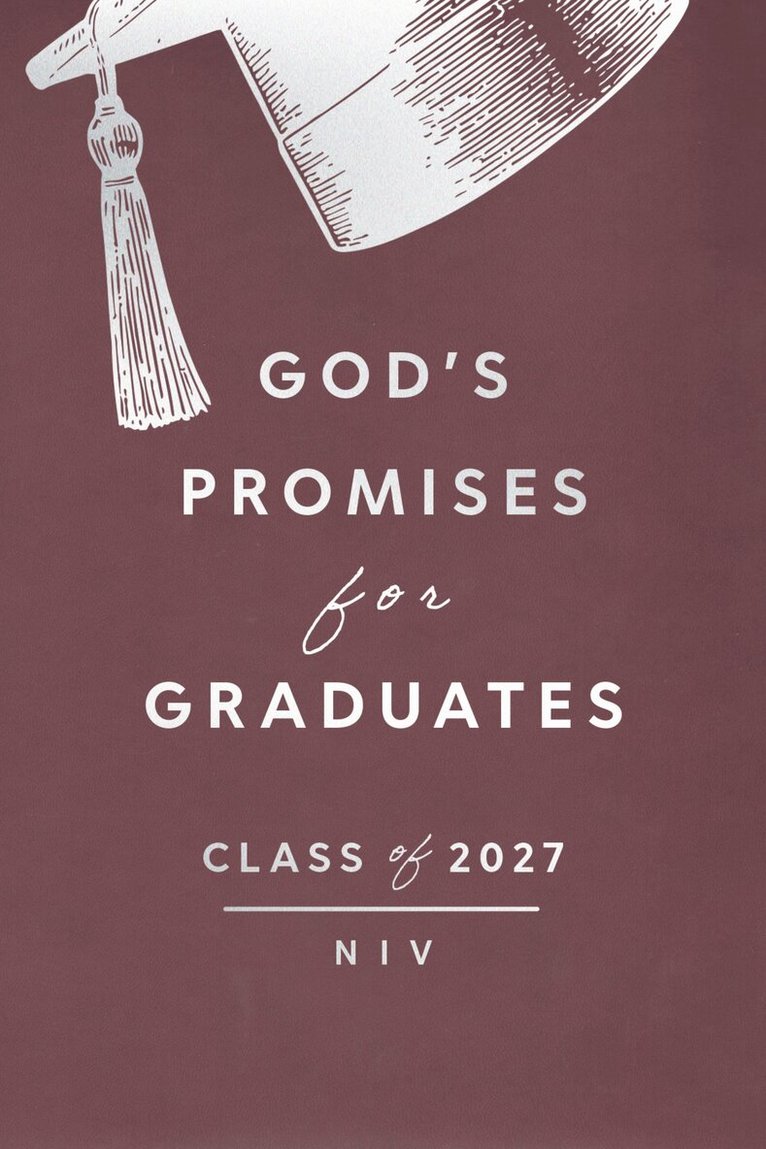 Jack Countryman - God's Promises for Graduates: Class of 2027 – Burgundy NIV, Inbunden
