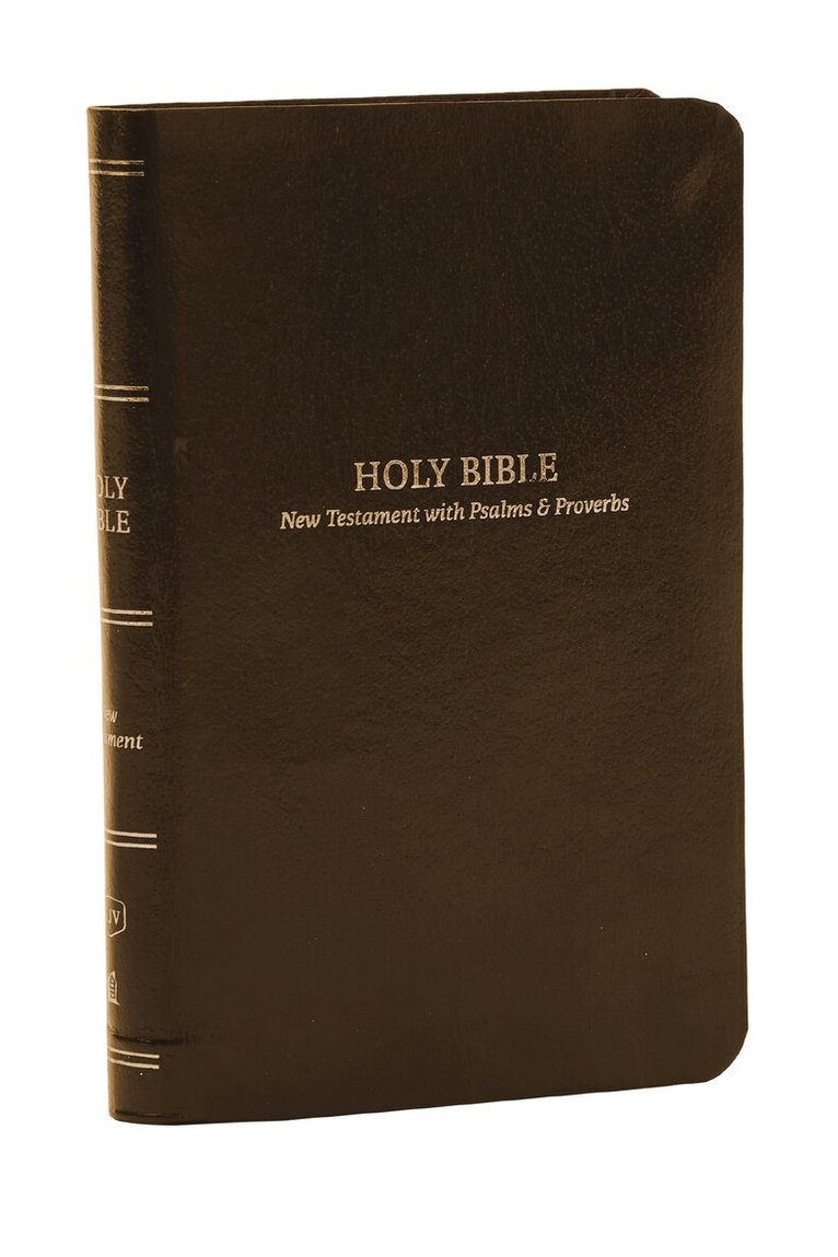 Thomas Nelson - KJV Holy Bible: Pocket New Testament with Psalms and Proverbs, Brown Leatherflex, Red Letter, Comfort Print: King James Version, Häftad