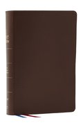 NET Bible, Full Notes Edition (NET, Brown Genuine Leather, Comfort Print)