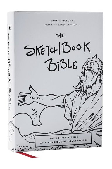 Sketchbook Bible: The Complete Bible with Hundreds of Illustrations (NKJV, Hardcover, Red Letter, Comfort Print)