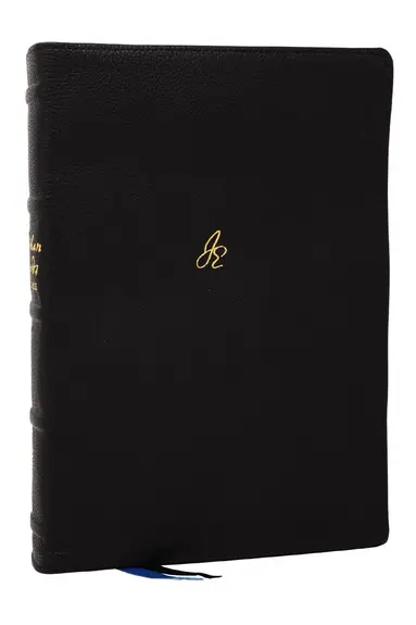 Jonathan Edwards Study Bible: Experience Abiding Joy in Christ (NKJV, Black Genuine Leather, Red Letter, Comfort Print)