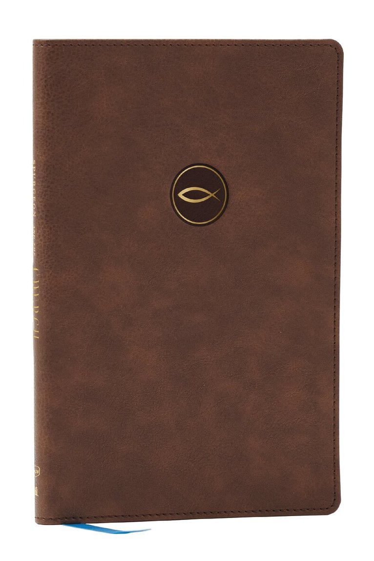 Charles H. Spurgeon - Spurgeon and the Church: Acts through Revelation with Devotions from Charles Spurgeon (NKJV, Brown Leathersoft, Comfort Print), Inbunden. Tillgänglighet: Lägg i varukorg