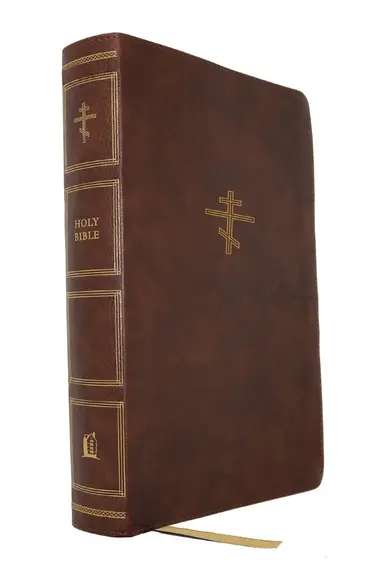 Orthodox Study Bible, Brown Leathersoft