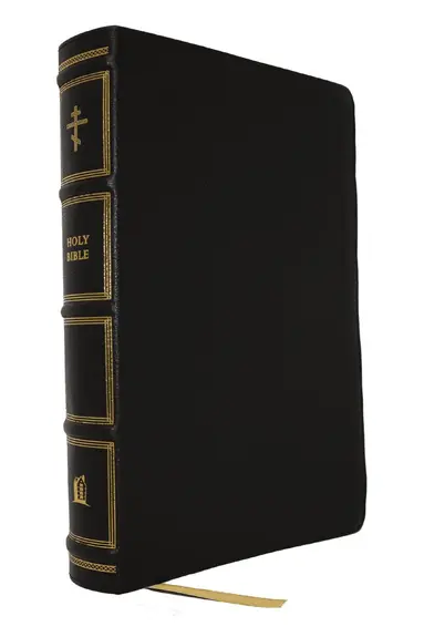 Orthodox Study Bible, Black Genuine Leather