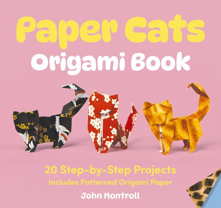 CIDER MILL PRESS - Paper Cats Origami Book, Häftad