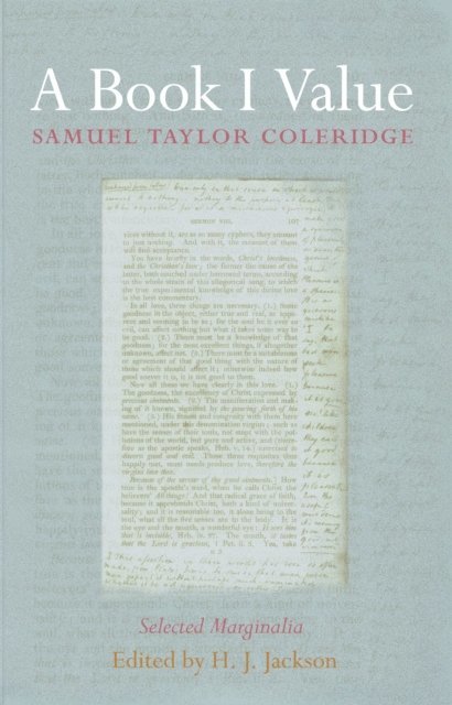 Samuel Taylor Coleridge, H. J. Jackson - Book I Value, E-bok