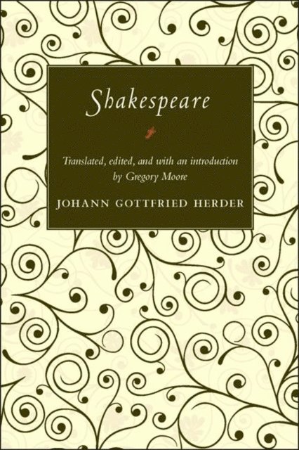 Johann Gottfried Herder - Shakespeare, E-bok