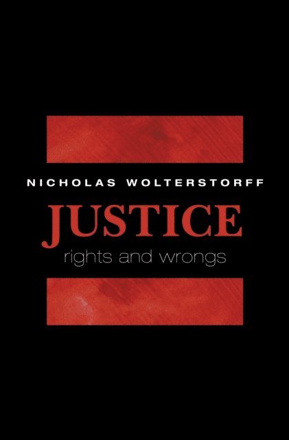 Nicholas Wolterstorff - Justice, E-bok