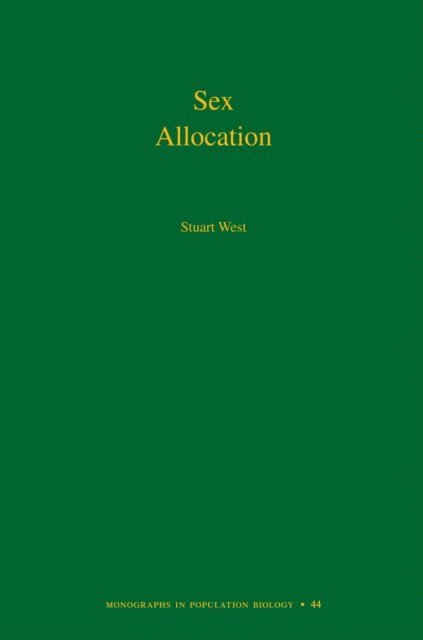 Stuart West - Sex Allocation, E-bok