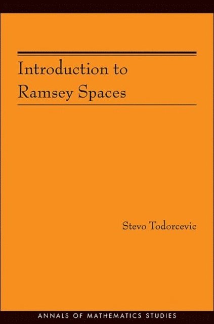 Stevo Todorcevic - Introduction to Ramsey Spaces, E-bok