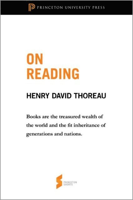 Henry David Thoreau, J. Lyndon Shanley - On Reading, E-bok