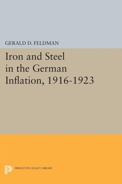 Gerald D. Feldman - Iron and Steel in the German Inflation, 1916-1923, E-bok