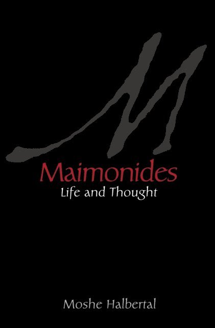 Moshe Halbertal - Maimonides, E-bok