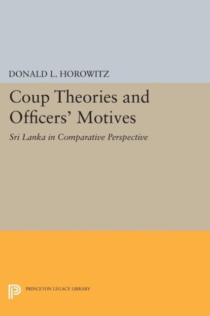 Donald L. Horowitz - Coup Theories and Officers' Motives, E-bok