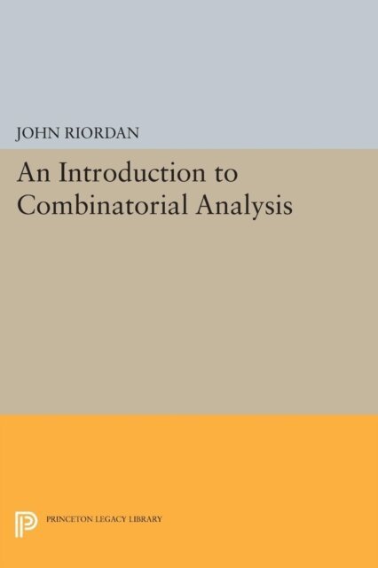 John Riordan - Introduction to Combinatorial Analysis, E-bok