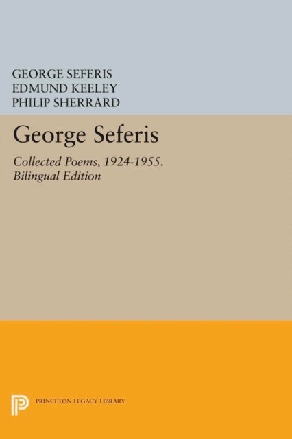 George Seferis, Edmund Keeley - George Seferis, E-bok