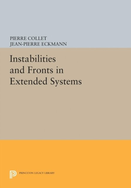 Jean-Pierre Eckmann, Pierre Collet - Instabilities and Fronts in Extended Systems, E-bok