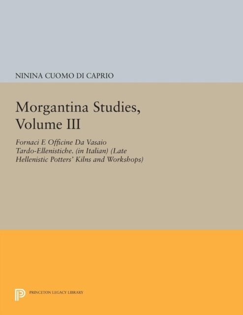 Ninina Cuomo di Caprio - Morgantina Studies, Volume III, E-bok