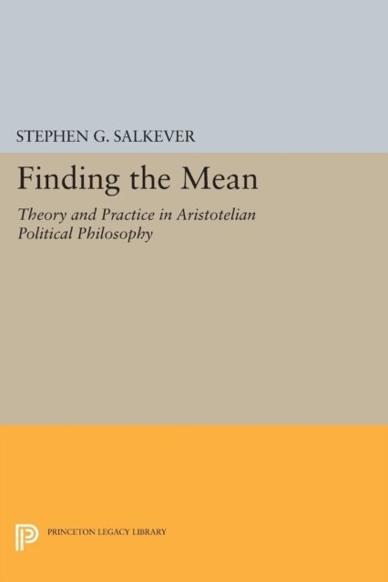 Stephen G. Salkever - Finding the Mean, E-bok