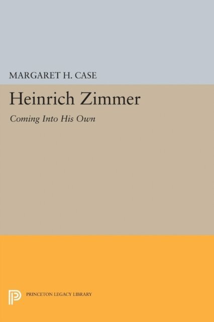 Margaret Case - Heinrich Zimmer, E-bok