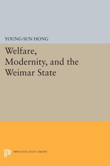 Young-Sun Hong - Welfare, Modernity, and the Weimar State, E-bok