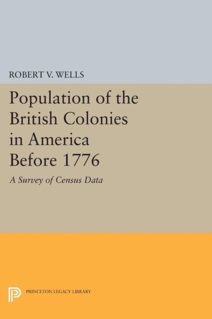 Robert V. Wells - Population of the British Colonies in America Before 1776, E-bok