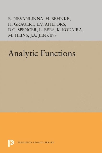 Lars Valerian Ahlfors - Analytic Functions, E-bok
