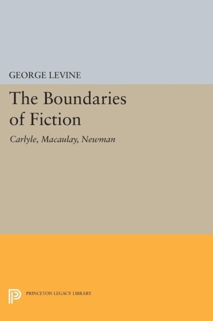 George Levine - Boundaries of Fiction, E-bok